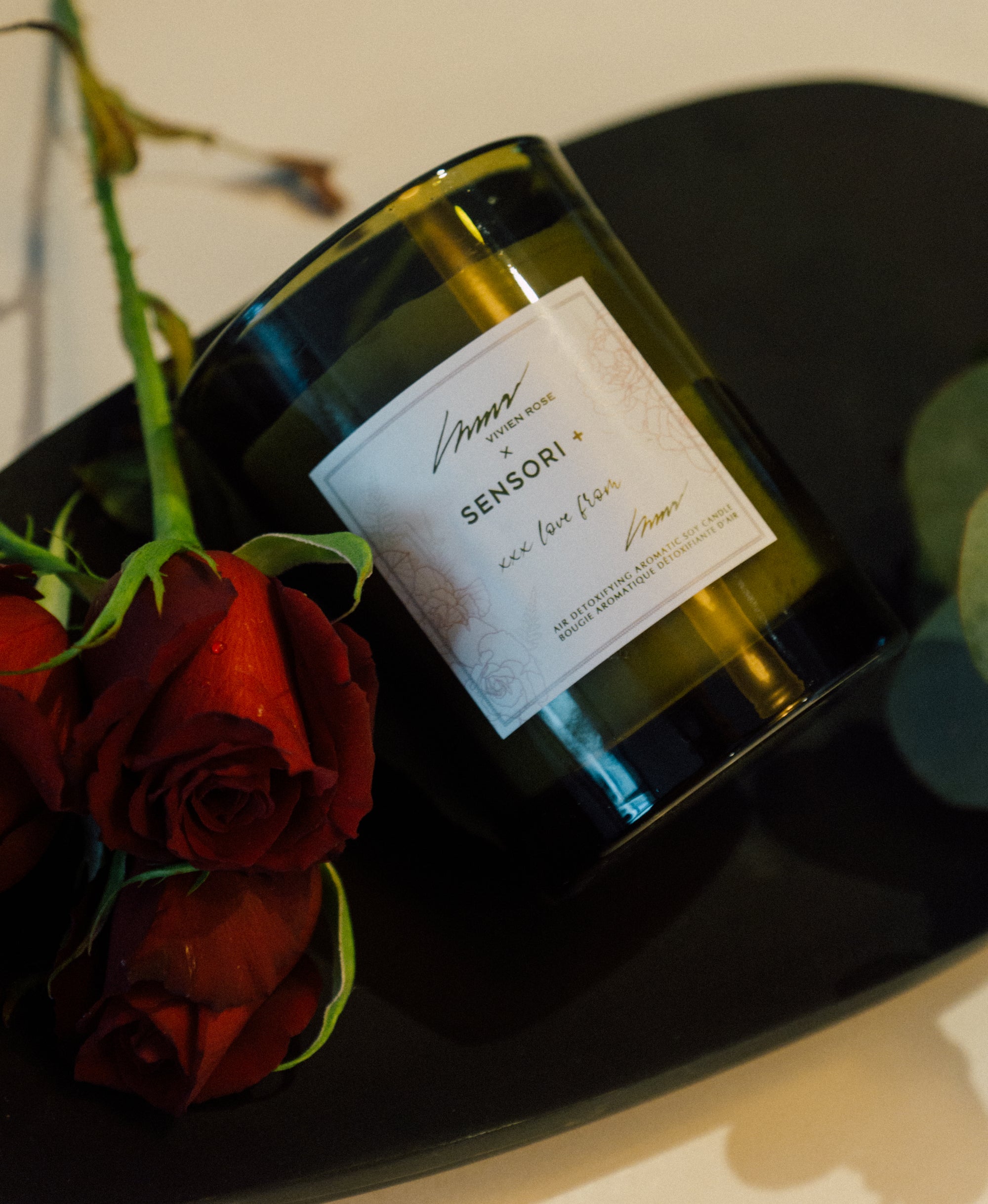 VIVIEN ROSE LIMITED RELEASE AROMATIC CANDLE